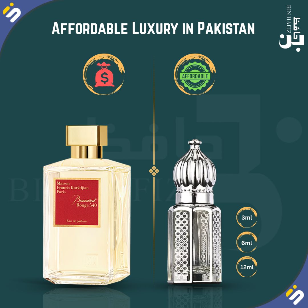 Bin Hafiz Baccarat Rouge 540 Attar Fragrance Perfume Oil Bin Hafiz
InstantSale BinHafiz Dunhill Desire Affordable price in pakistan near you