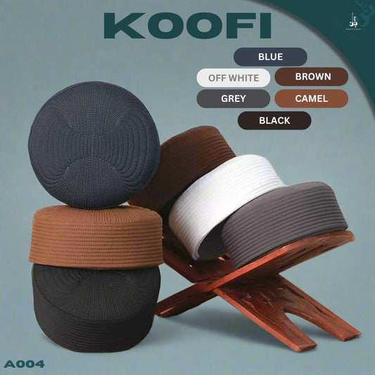 iNSTANTsALE Bin Hafiz Kufi Caps For Men Prayer Cap Islamic Prayer Caps for Namaz A004