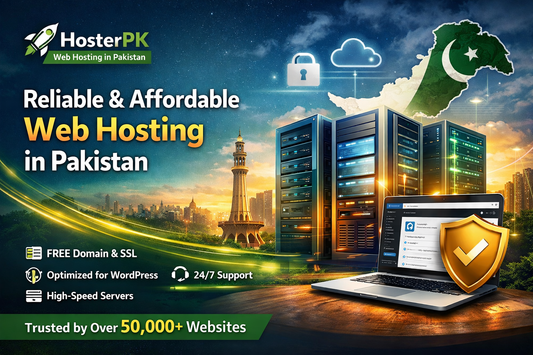 Best web hosting in Pakistan – HosterPK reliable and affordable hosting provider