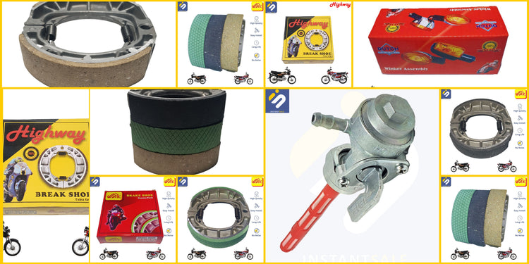 MOTORCYCLE CD70 CG125 BRAKE SHOE HIGH QUALITY 