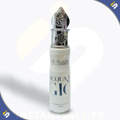 Al Nuaim Acquad Gio Non-Alcoholic Attar Roll On 6ml Perfume Attar Fragrance scent Pakistan Instantsale