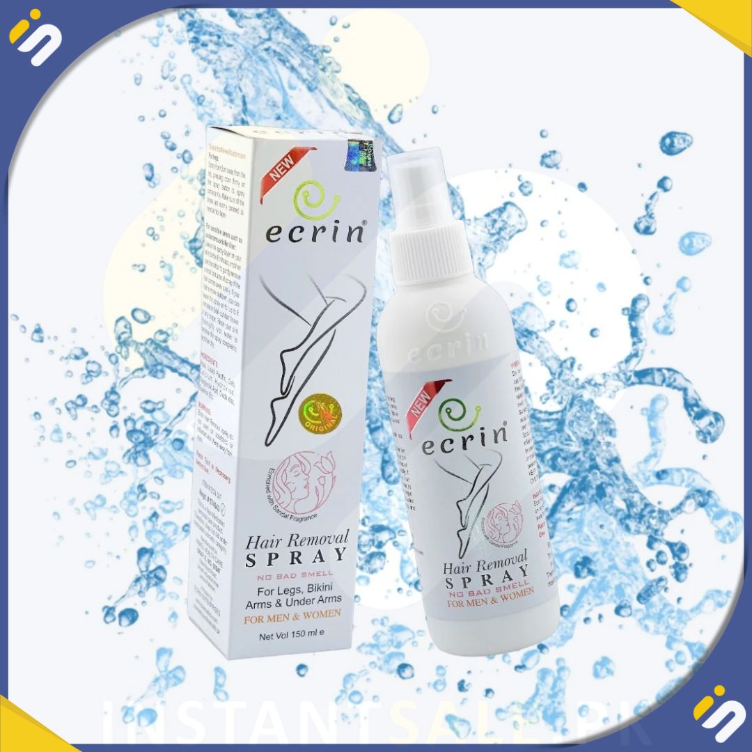 Instantsale Pakistan Original Ecrin Hair Removal Spray for Men and Women FREE Shipping