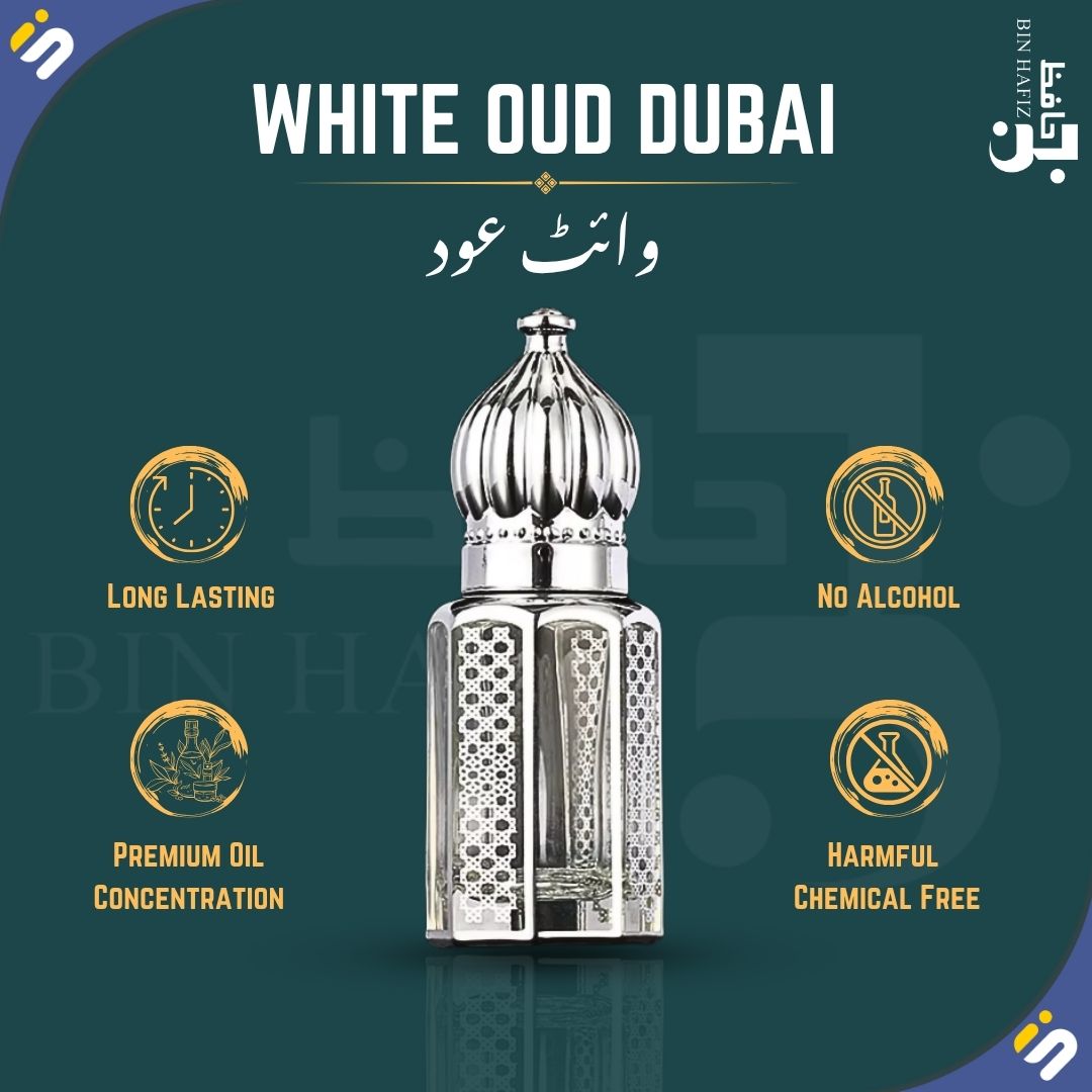 Bin Hafiz White Oud Attar Fragrance Oil Best Seller Oud InstantSalePk White OudH PRICE IN PAKISTAN
