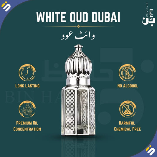 Bin Hafiz White Oud Attar Fragrance Oil Best Seller Oud InstantSalePk White OudH PRICE IN PAKISTAN
