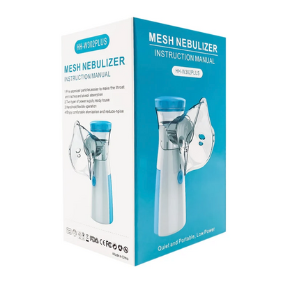 Portable Mesh Nebulizer Machine for Kids & Adults | Handheld Inhaler for Home & Travel InstantSalePk