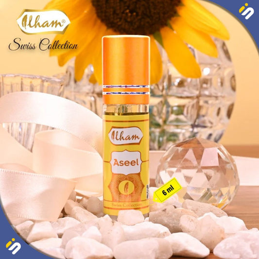 Ilham Aseel 6ml – A Courageous and Seductive Fragrance for Men AlHafiz