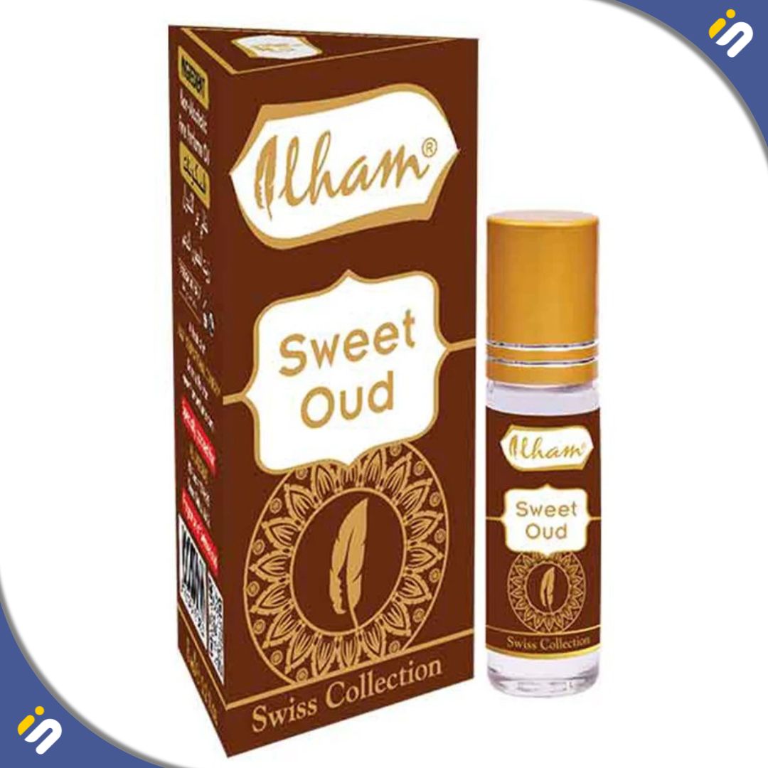 Ilham Sweet Oud 6ml – A Tempting Amber Fresh Fragrance for Men & Women instantsale 