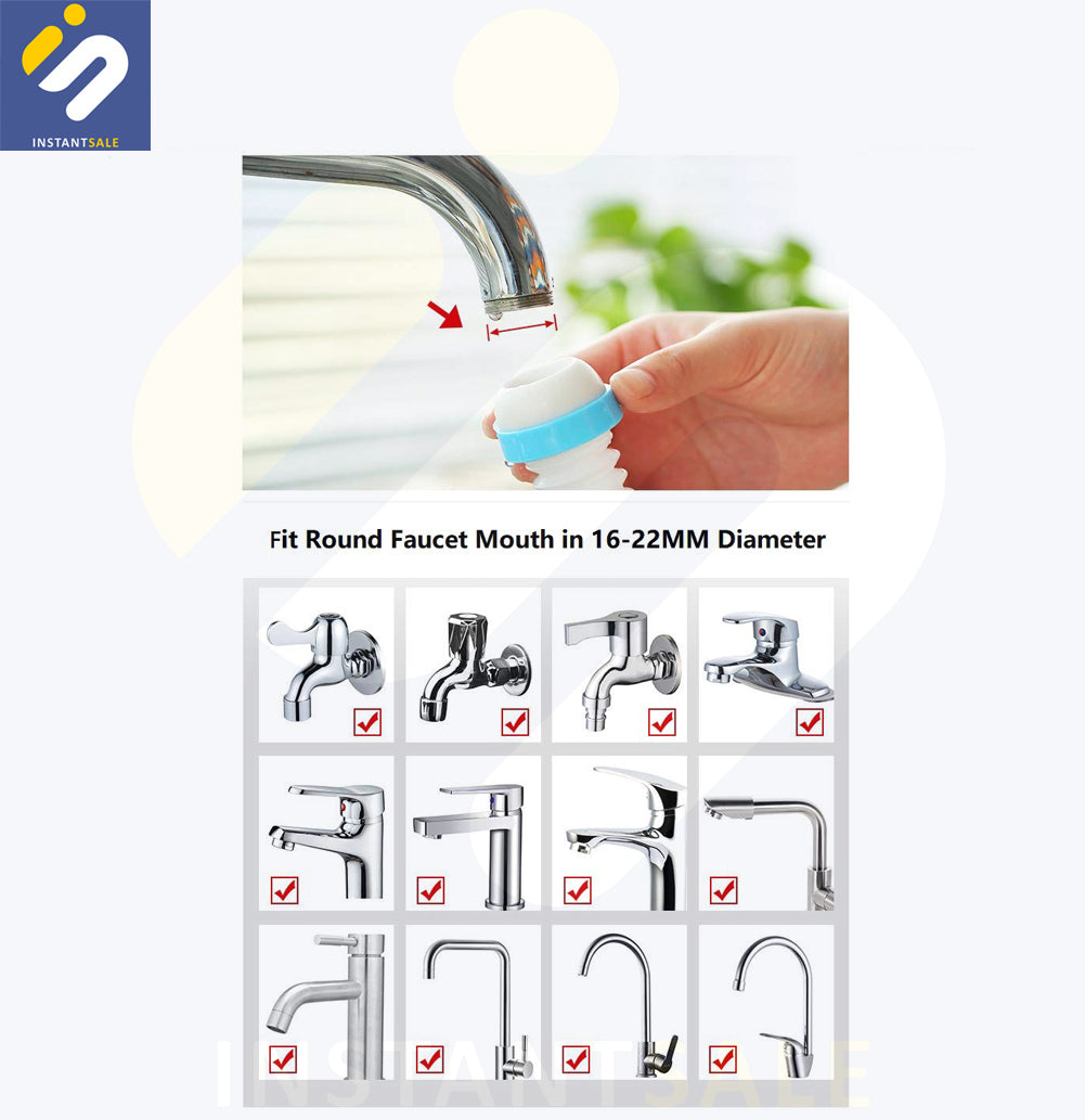 Kitchen 360 Rotating Faucet Water Saver Filter Anti Splash Shower Tap InstantSale
