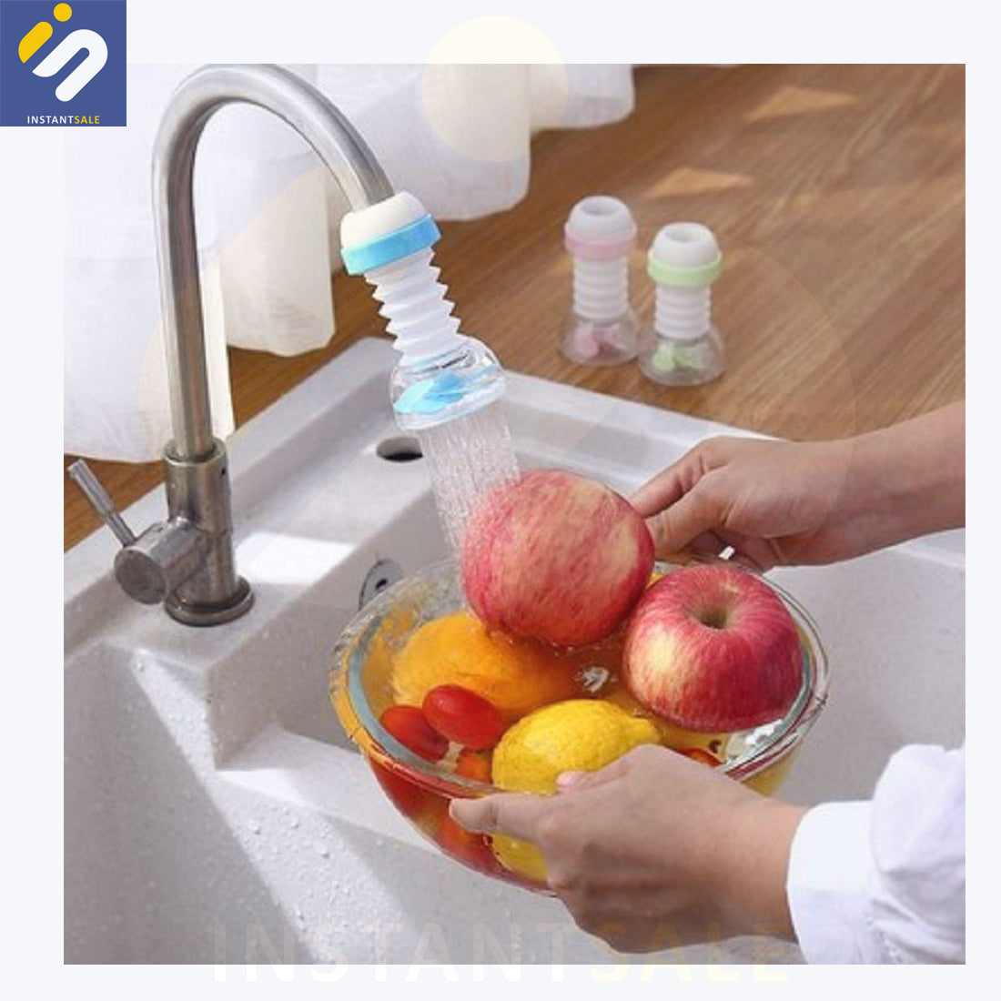 Kitchen 360 Rotating Faucet Water Saver Filter Anti Splash Shower Tap InstantSale