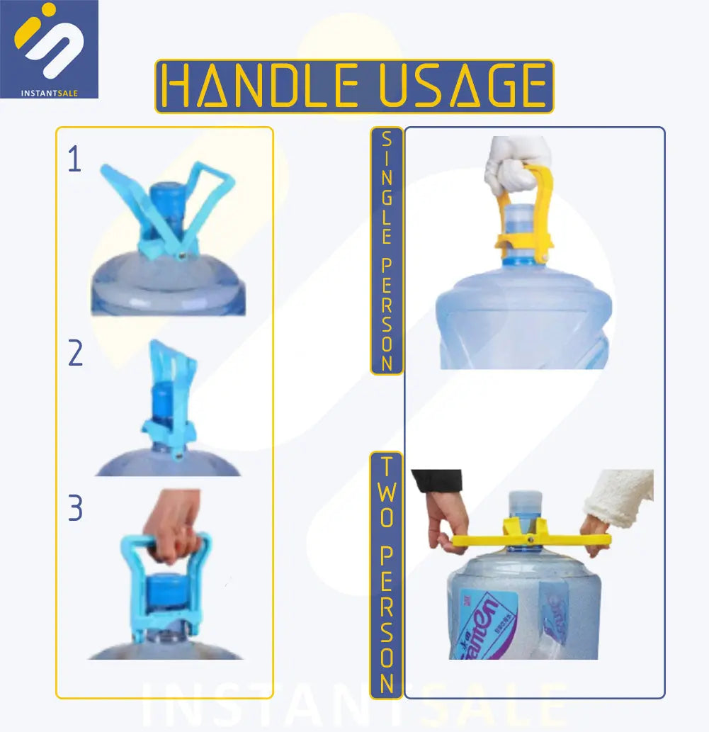 Water Bottle Handle, Easy Lifting Water Bottle Carrier InstantSale
