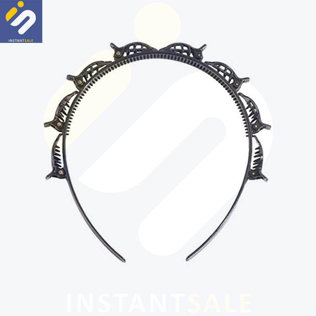 Hair Bands with Clips Hair Band with Alligator Clips Hair Accessories for Women and Girls InstantSale