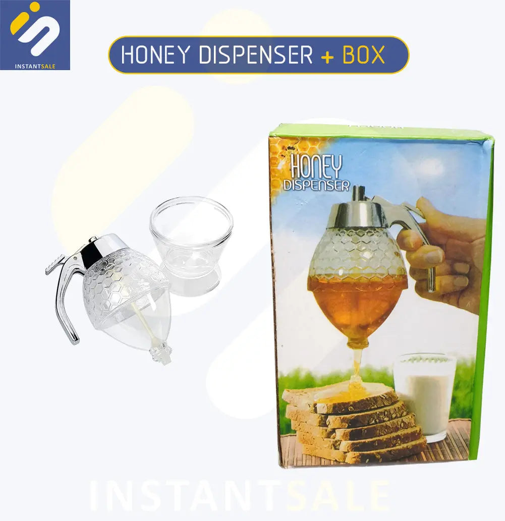 Plastic Honey Storage Bottle Honey Dispenser Acrylic 200 ML InstantSale