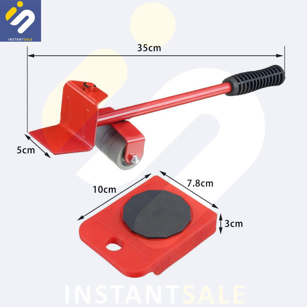 Furniture Lifter Easy to Move Slider 5 Piece Mobile Tool Set InstantSale