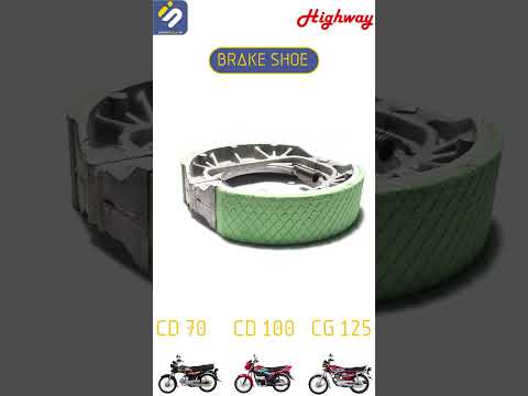 HIGHWAY BRAKE SHOE HIGH QUALITY FOR HONDA CD 70, CD 100, CG 125
